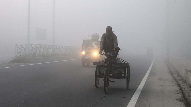 মধ্যরাত থেকে ঘন কুয়াশার পূর্বাভাস