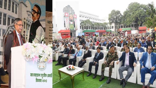 দ্রুত ন্যায় বিচার নিশ্চিতে সর্বাত্মক প্রচেষ্টা অব্যাহত রাখাতে হবে : রাষ্ট্রপতি