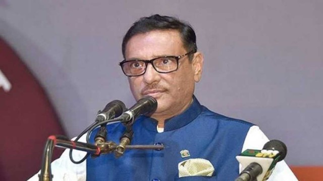তারেক রহমান দেশের গণতন্ত্র ধ্বংসের ষড়যন্ত্র করছে : ওবায়দুল কাদের