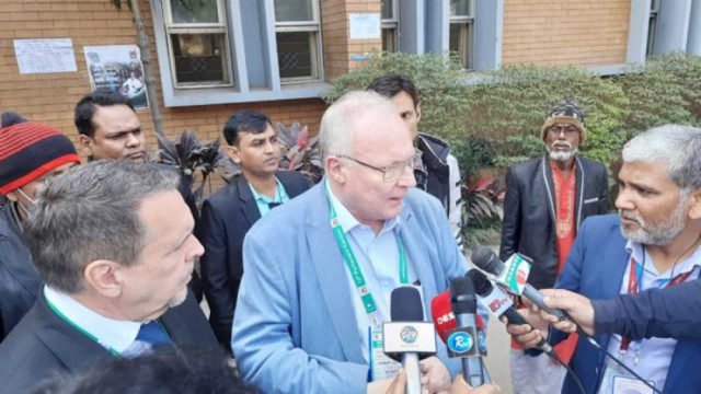 শান্তিপূর্ণ পরিবেশে ভোটগ্রহণ চলছে : বিদেশি পর্যবেক্ষক