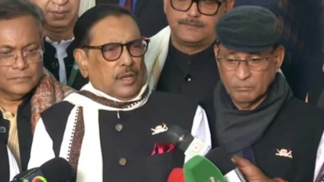 রাজনীতিকে রাজনীতি দিয়ে মোকাবিলা করা হবে : ওবায়দুল কাদের