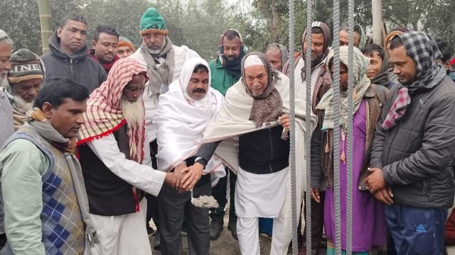 কোদালকাটি মন্ডলপাড়া জামে মসজিদের উদ্বোধন