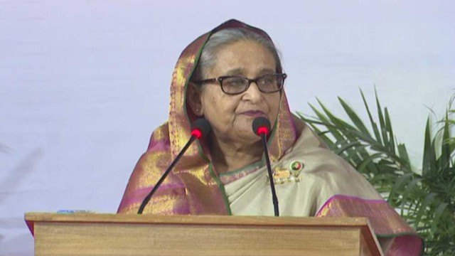 বিএনপি ক্ষমতায় আসতে অন্ধকার গলি খুঁজছে : প্রধানমন্ত্রী