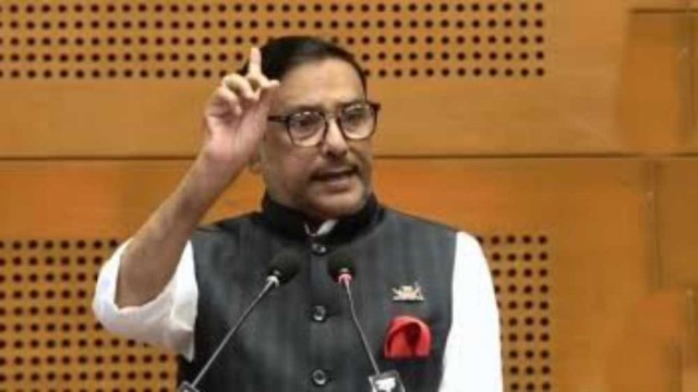 বিএনপি গুজব ও সন্ত্রাসের পথ বেছে নিয়েছে : ওবায়দুল কাদের