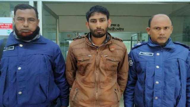 নালিতাবাড়ীতে হেরোইনসহ যু্বক গ্রেফতার