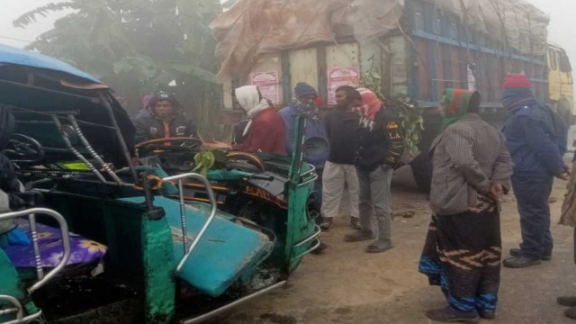 তারাকান্দায় সড়ক দুর্ঘটনায় ১ জন নিহত