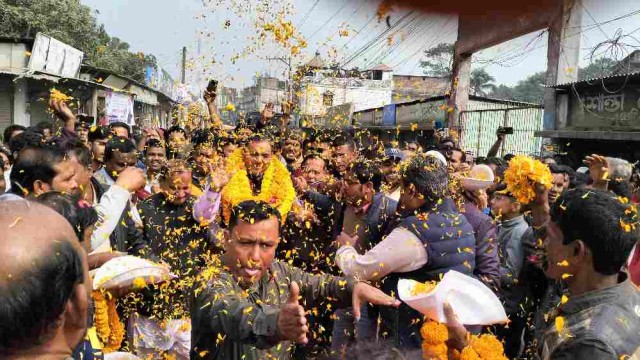 নাগরপুরে সিএনজি শ্রমিক ইউনিয়নের ভালোবাসায় সিক্ত বানিজ্য প্রতিমন্ত্রী