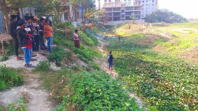 আদালতের নির্দেশে বামনি খাল উদ্ধার অভিযান শুরু