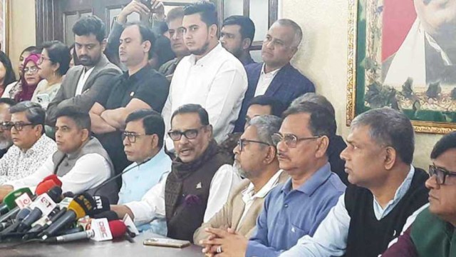 দেশের জনগণও বিএনপির সঙ্গে নেই, বিদেশি বন্ধুরা তাদের ছেড়ে চলে গেছে : ওবায়দুল কাদের