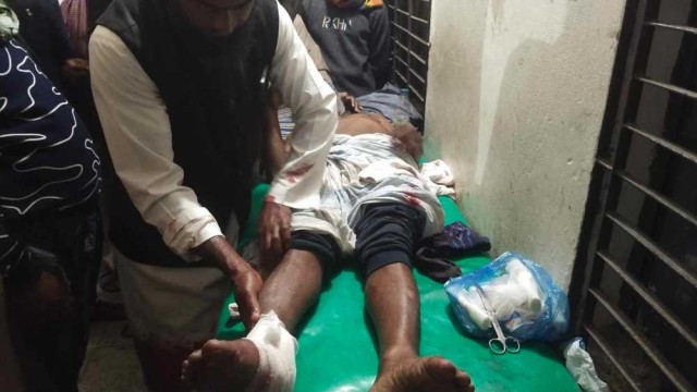 কলাপাড়ায় ইউপি চেয়ারম্যানকে কুপিয়ে জখম