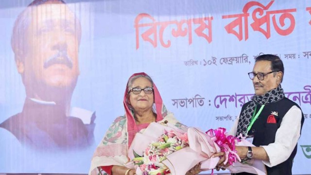 বাংলাদেশের রূপান্তরের রূপকার শেখ হাসিনা : ওবায়দুল কাদের