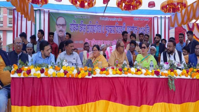 রায়পুরায় ক্রীড়া প্রতিযোগিতা ও পুরুষ্কার বিতরণ