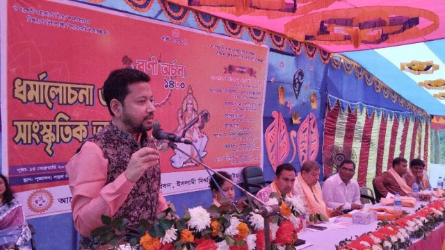 নানা আয়োজনে ইবিতে স্বরসতী পূজা উদযাপন