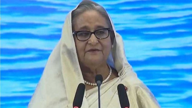 ২১ বছর সমুদ্রসীমার অধিকার নিয়ে কেউ কথা বলেনি : প্রধানমন্ত্রী