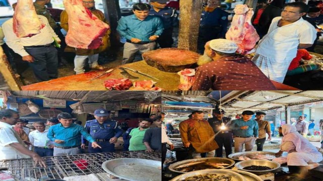 আশুগঞ্জে মাহে রমজানকে সামনে রেখে বাজার মনিটরিংয়ে প্রশাসন