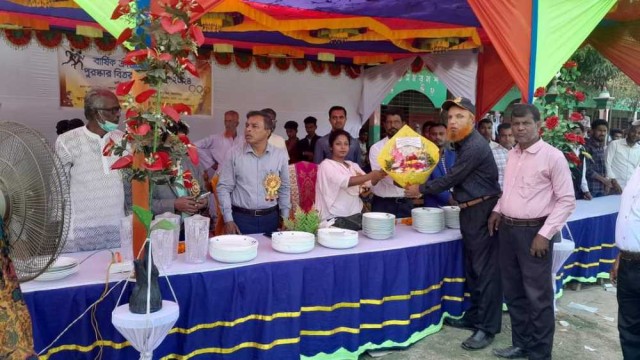 কান্দানিয়া উচ্চ বিদ্যালয়ে বার্ষিক ক্রীড়া প্রতিযোগিতা