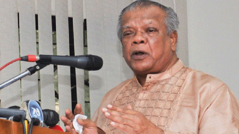 আওয়ামী লীগের উপদেষ্টা মণ্ডলীর সদস্য আমির হোসেন আমু-ফাইল ছবি