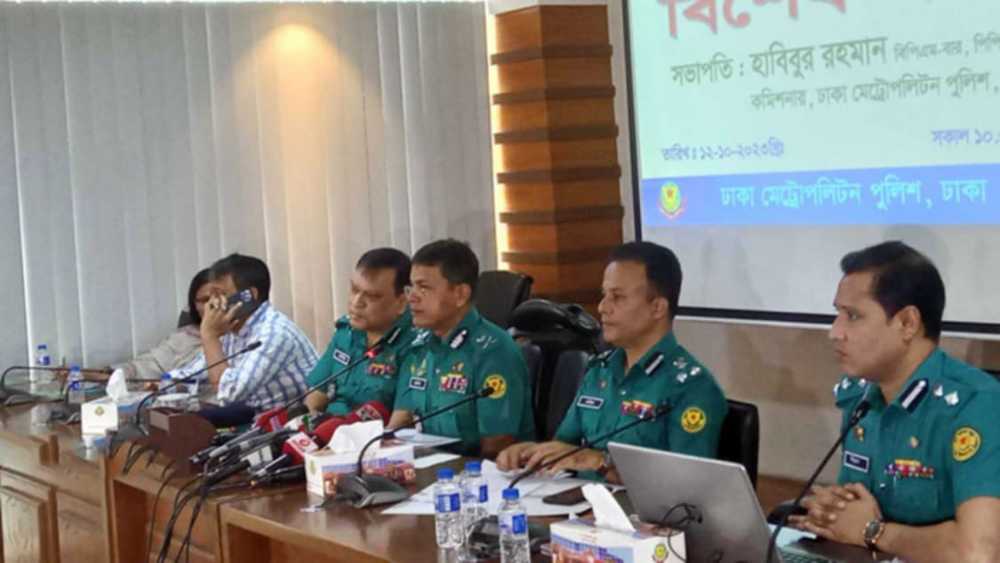 যেকোনো সিন্ডিকেট ও অপতৎপরতা ভেঙে দেওয়ার ক্ষমতা পুলিশের আছে : ডিএমপি কমিশনার