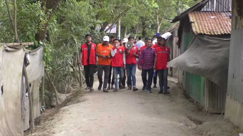 ঘূর্ণিঝড় ‘হামুন’ এর প্রভাবে ভোলায় আকাশ মেঘাচ্ছন্ন, লঞ্চ চলাচল বন্ধ, চরাঞ্চলে আতংক