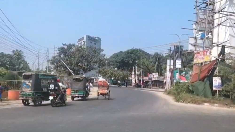 ফরিদপুরে শান্তিপূর্ণ ভাবে চলছে ঢিলেঢালা  হরতাল