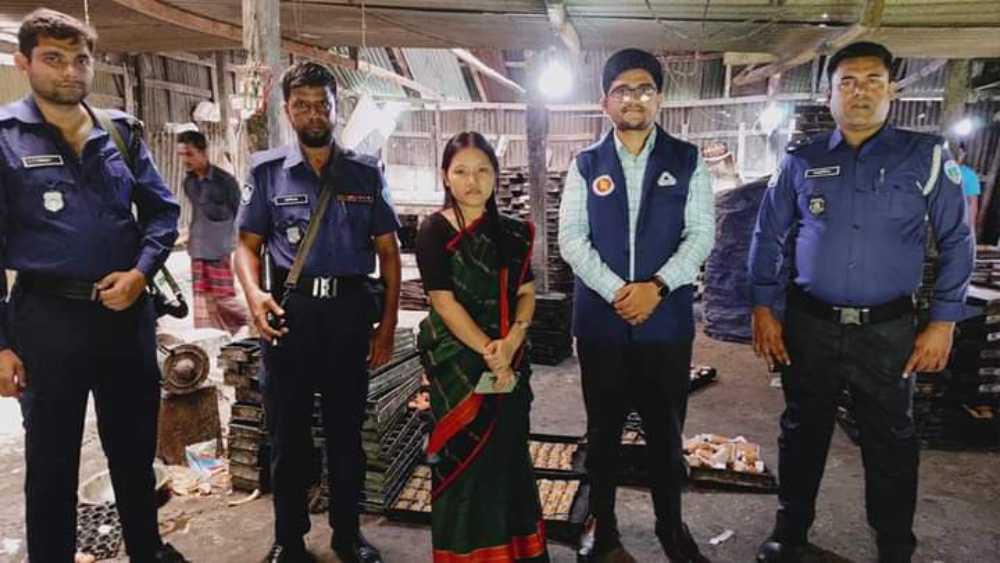 ফেনীর দাগনভুঞায় মোবাইল কোর্টের অভিযান