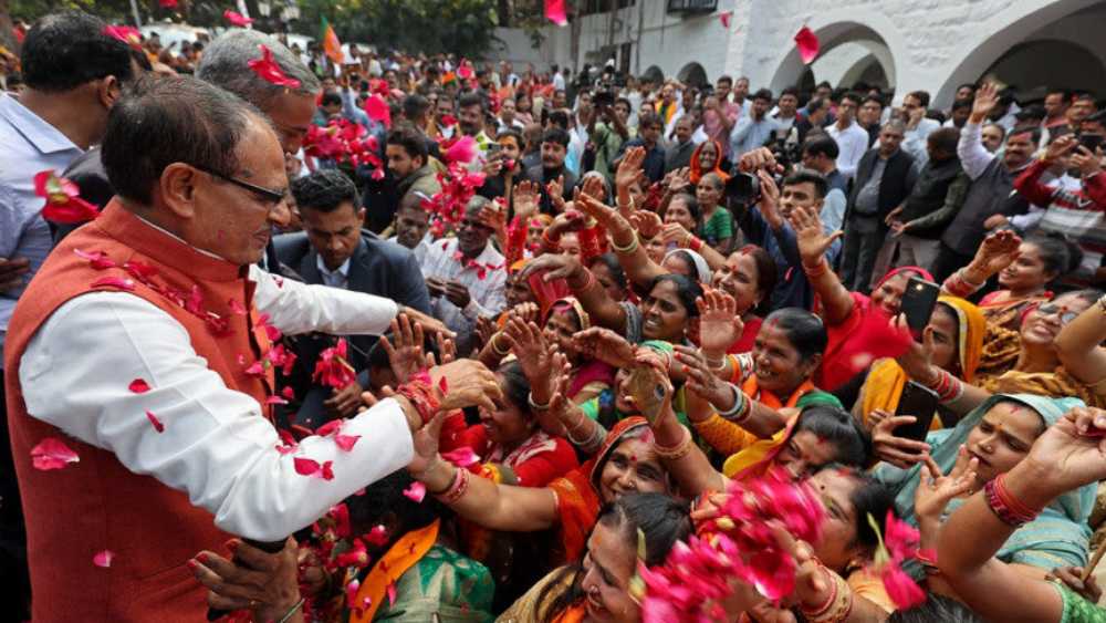 বিধানসভা নির্বাচনে তিনটিতে বিজেপি ও একটিতে কংগ্রেসের জয়