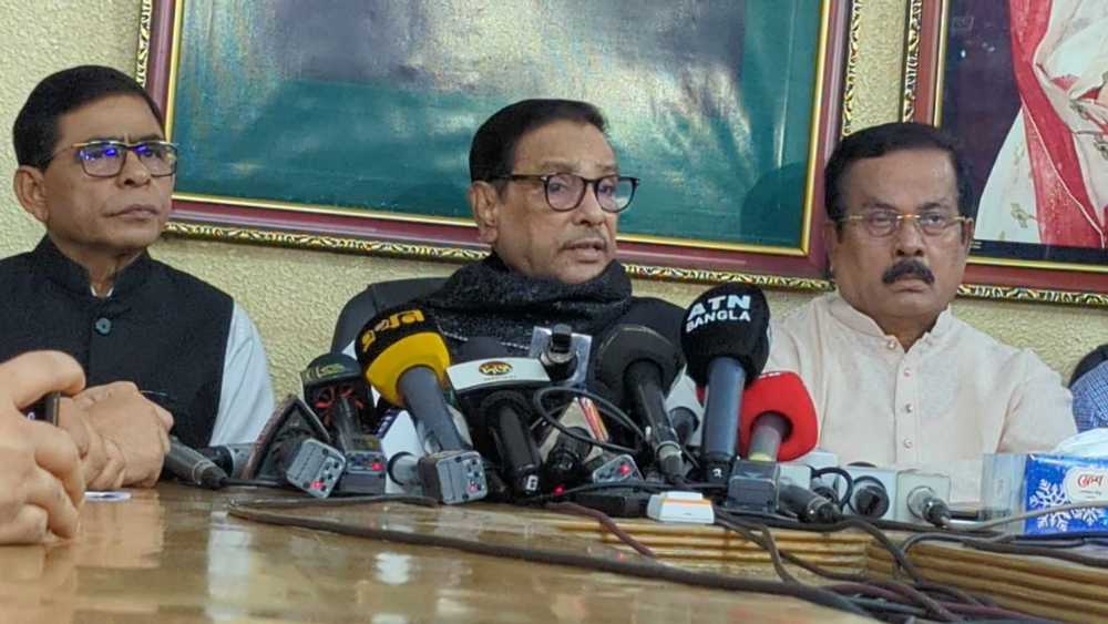 ১০ ডিসেম্বরের সমাবেশ ঘিরে সংঘাতের আশঙ্কা নেই: ওবায়দুল কাদের