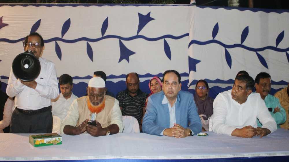 ময়মনসিংহের স্বতন্ত্র প্রার্থী আমিনুল হক শামীম সিআইপির মতবিনিময়