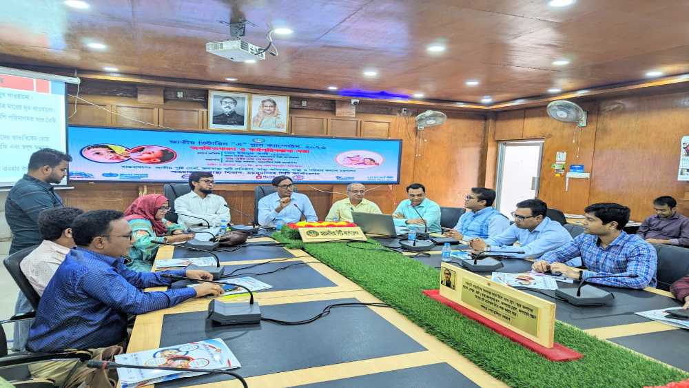 ভিটামিন-এ প্ল্যাস ক্যাম্পেইন উপলক্ষ্যে মসিকের অবহিতকরণ সভায় ইউসুফ আলী