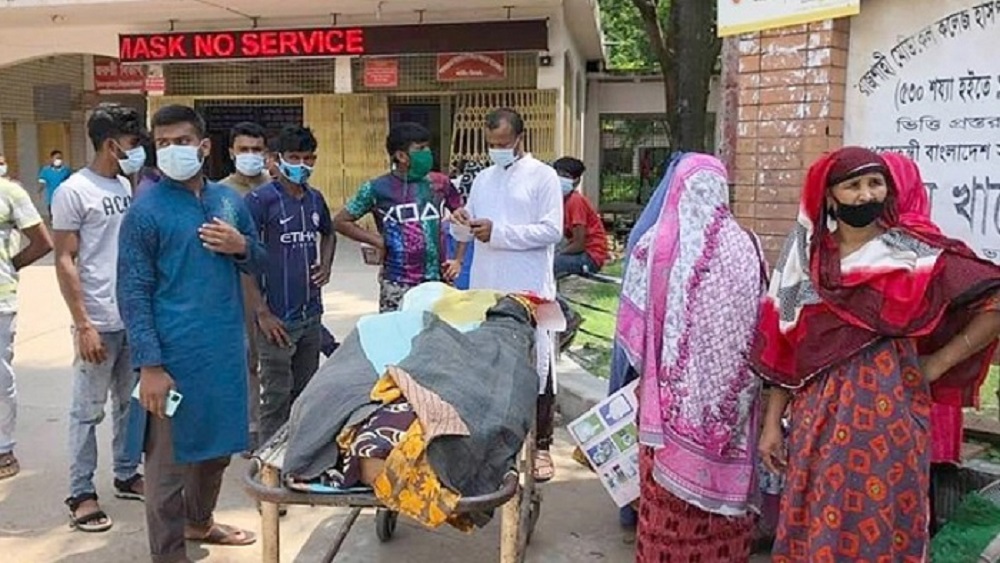 রাজশাহী মেডিকেল কলেজ হাসপাতালের করোনা ইউনিট। ছবি: সংগৃহীত