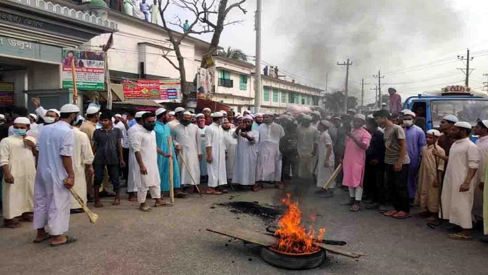 মোদীবিরোধী বিক্ষোভে ব্রাহ্মণবাড়িয়ায় তাণ্ডব-ফাইল ছবি